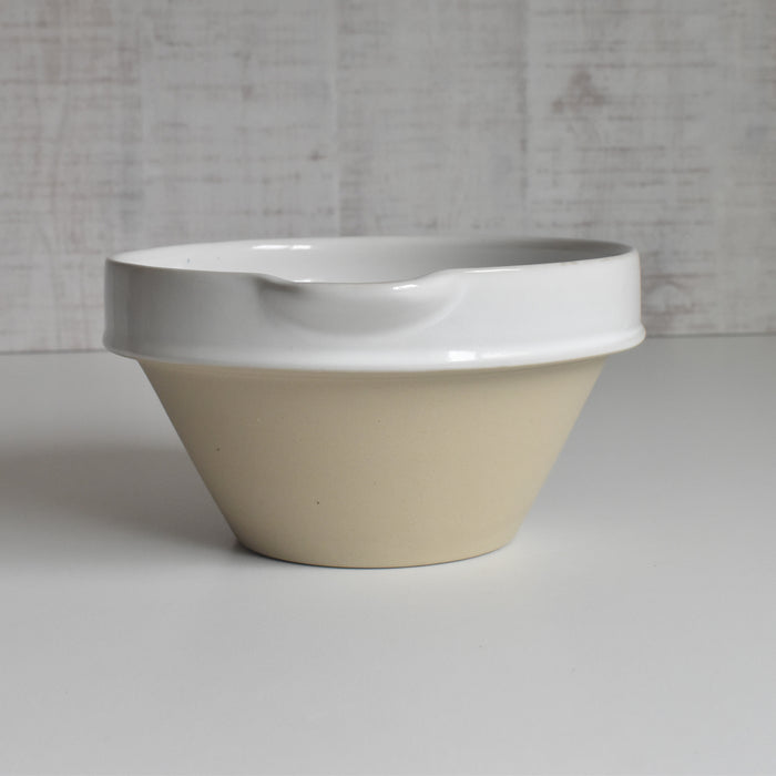 注ぎ口付きボウル N6 ブラン
