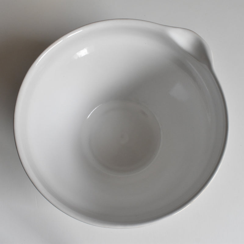 注ぎ口付きボウル N6 ブラン