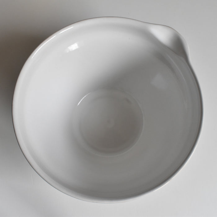 注ぎ口付きボウル N6 ブラン