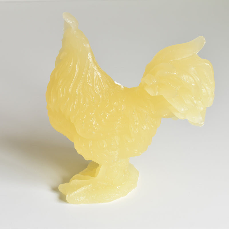 キャンドル オンドリ Coq Jaune pastel （パステルイェロー）