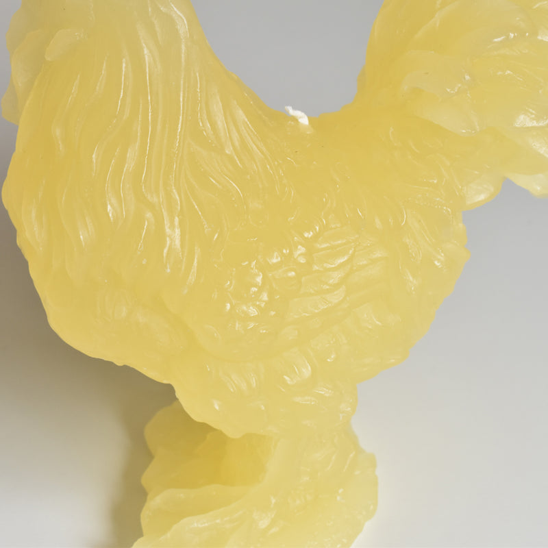 キャンドル オンドリ Coq Jaune pastel （パステルイェロー）