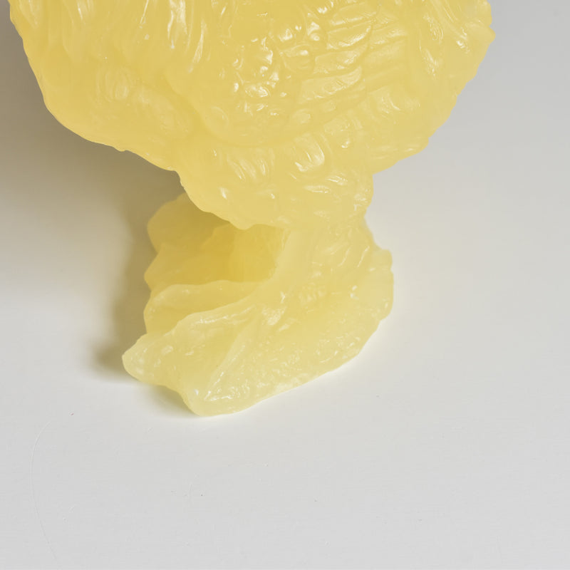 キャンドル オンドリ Coq Jaune pastel （パステルイェロー）