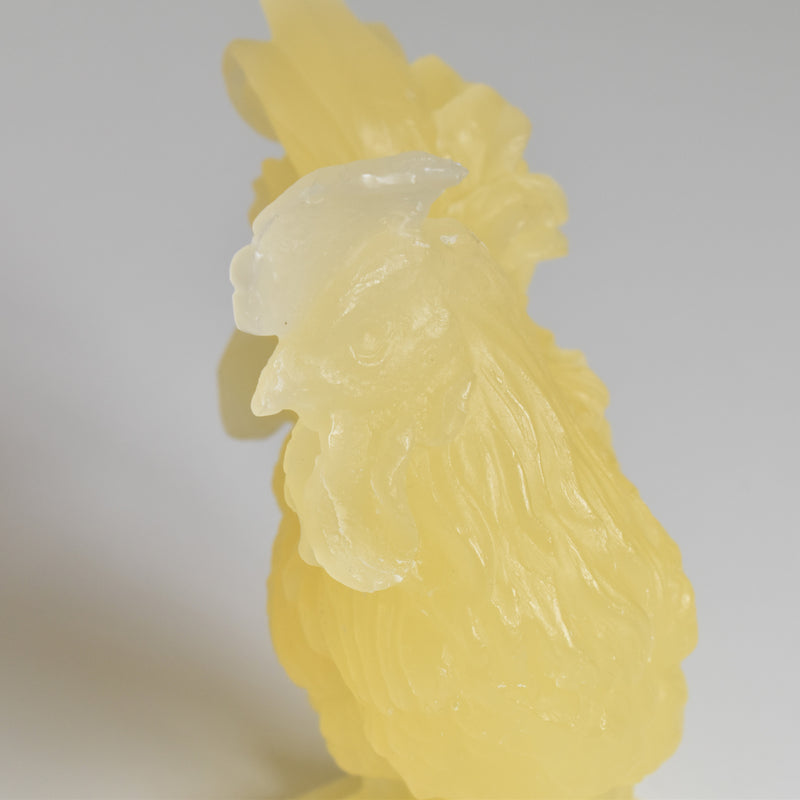 キャンドル オンドリ Coq Jaune pastel （パステルイェロー）