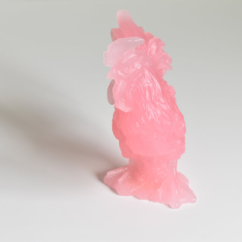 キャンドル オンドリ Coq Dragée (ピンク）