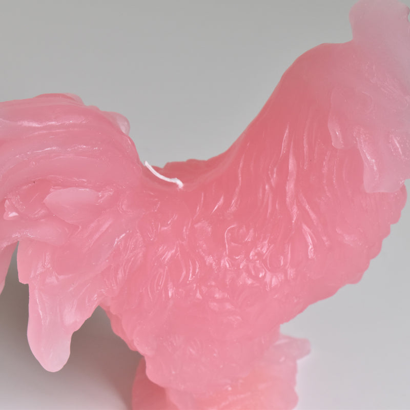 キャンドル オンドリ Coq Dragée (ピンク）