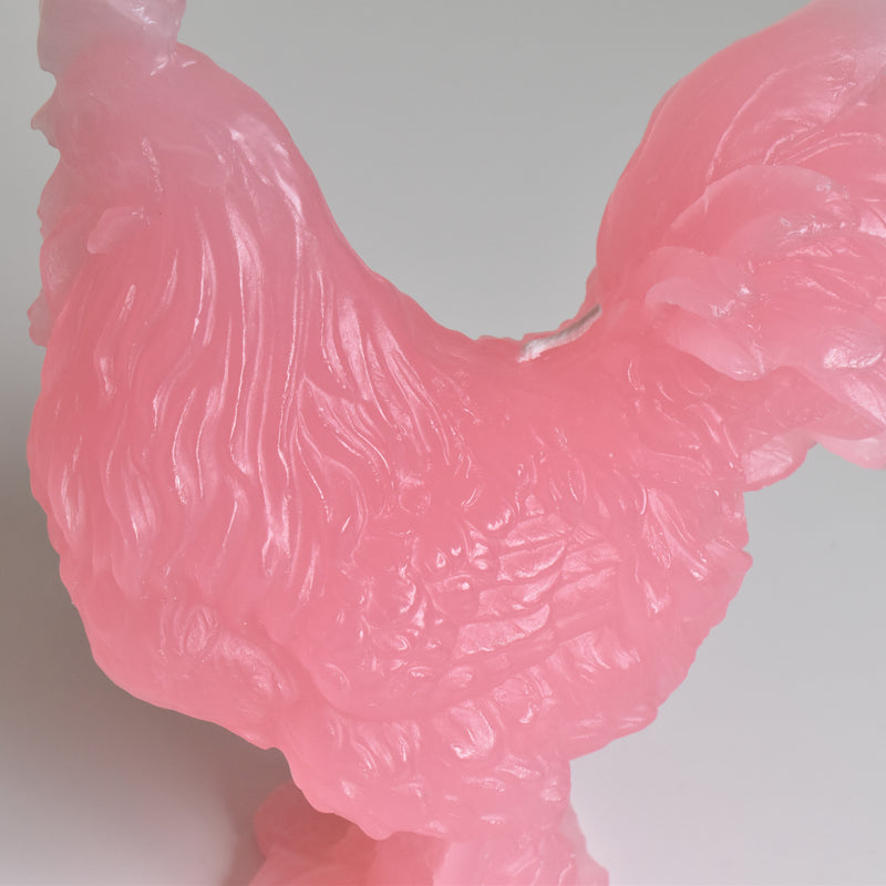 キャンドル オンドリ Coq Dragée (ピンク）