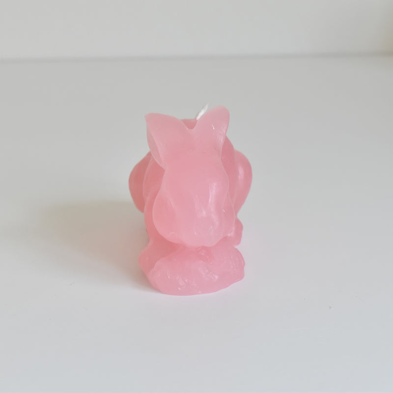 キャンドル ウサギ Lapin Dragée (ピンク）