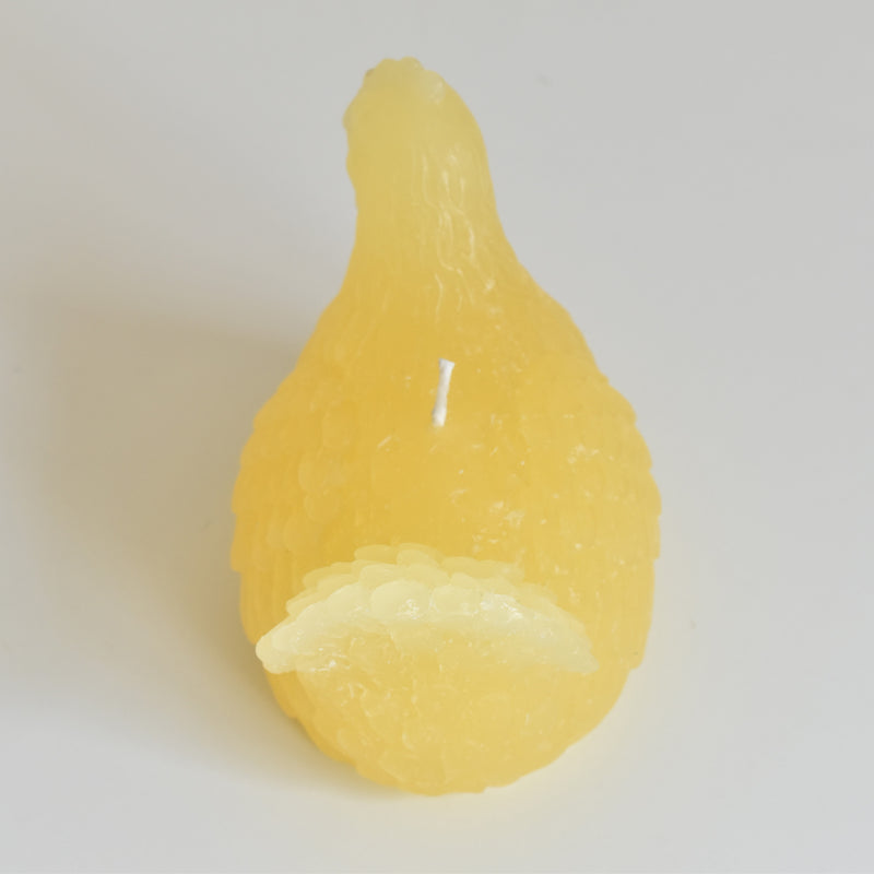 キャンドル ニワトリ Poule Jaune pastel （パステルイェロー）
