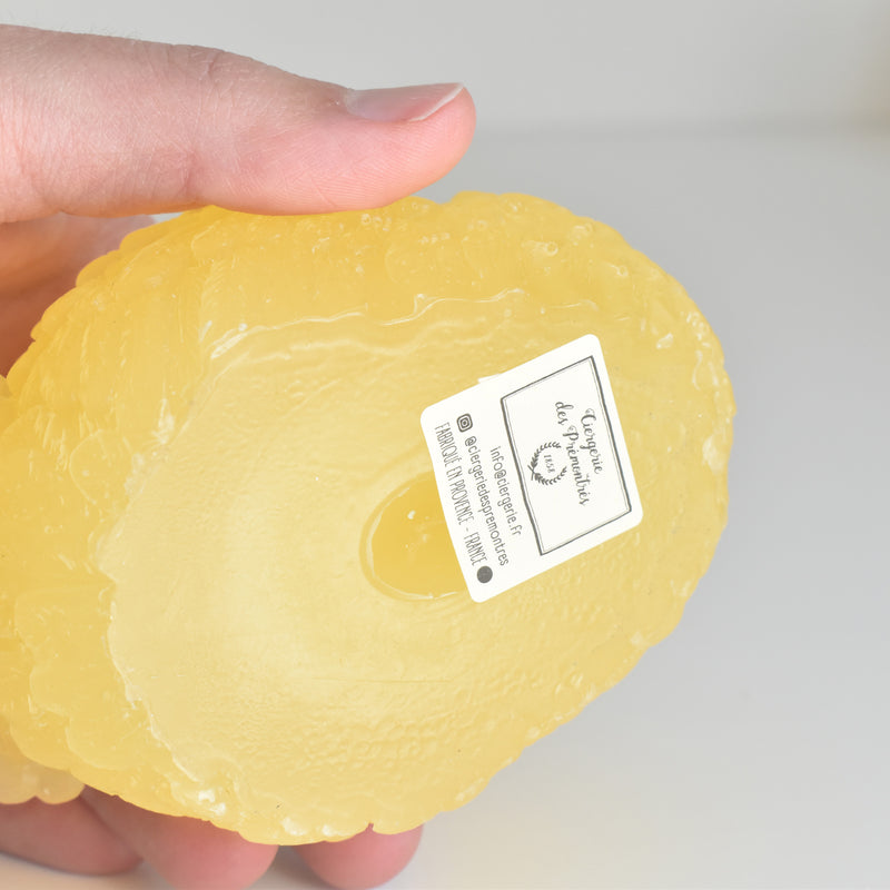 キャンドル ニワトリ Poule Jaune pastel （パステルイェロー）