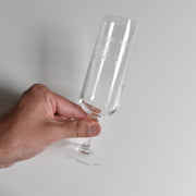 ヴィンテージクリスタルシャンパングラス クリスタルダルク Matignon