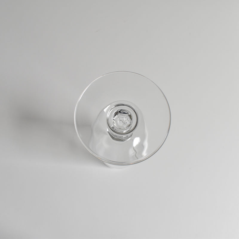 ヴィンテージクリスタルシャンパングラス クリスタルダルク Matignon