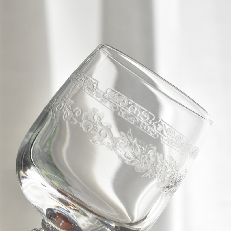 Vintage Cristal d'Arques Matignon Crystal Liquor Glass
