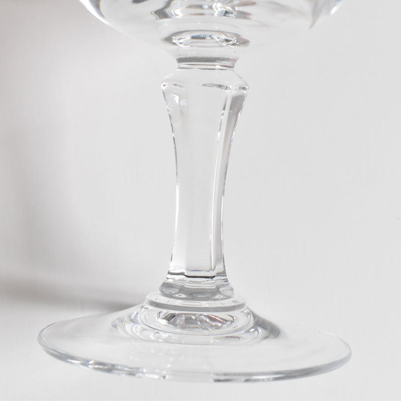 Vintage Crystal Glass Water Glass Cristal d'Arques Matignon
