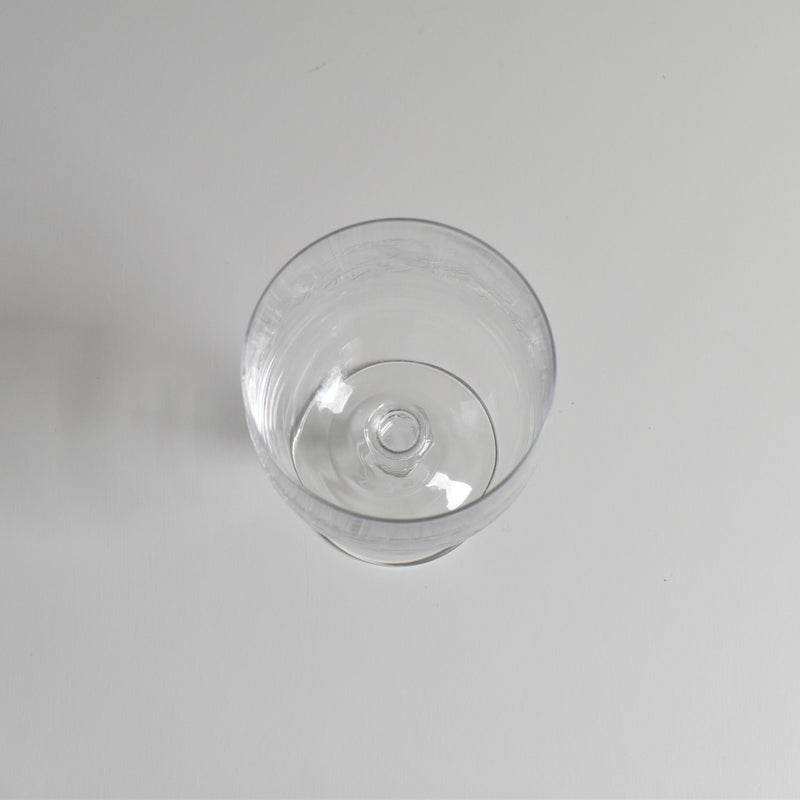 ヴィンテージクリスタルグラス ワイングラス クリスタルダルク Matignon