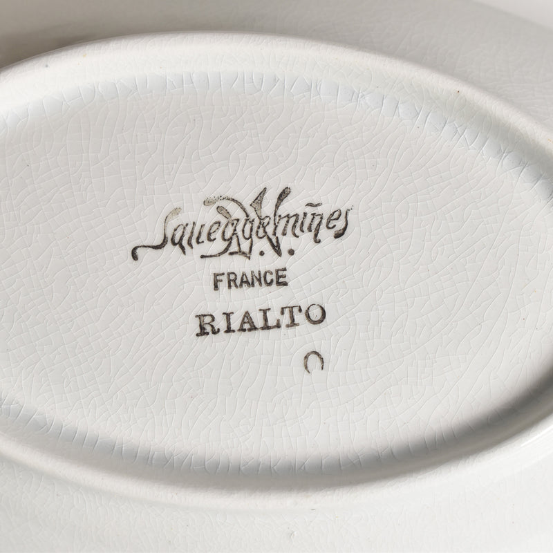 Vintage Digoin & Sarreguemines Rialto Raviere