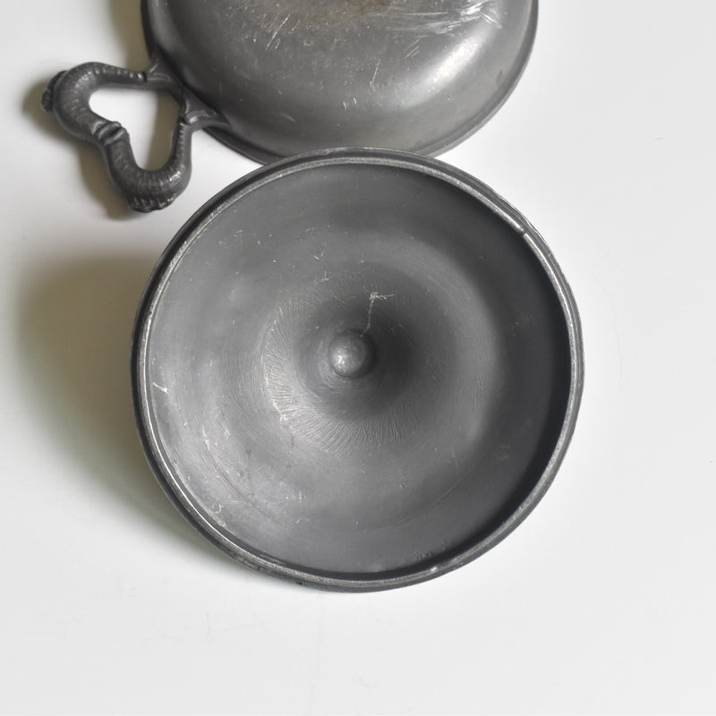 ヴィンテージピューター 取手付きクープ