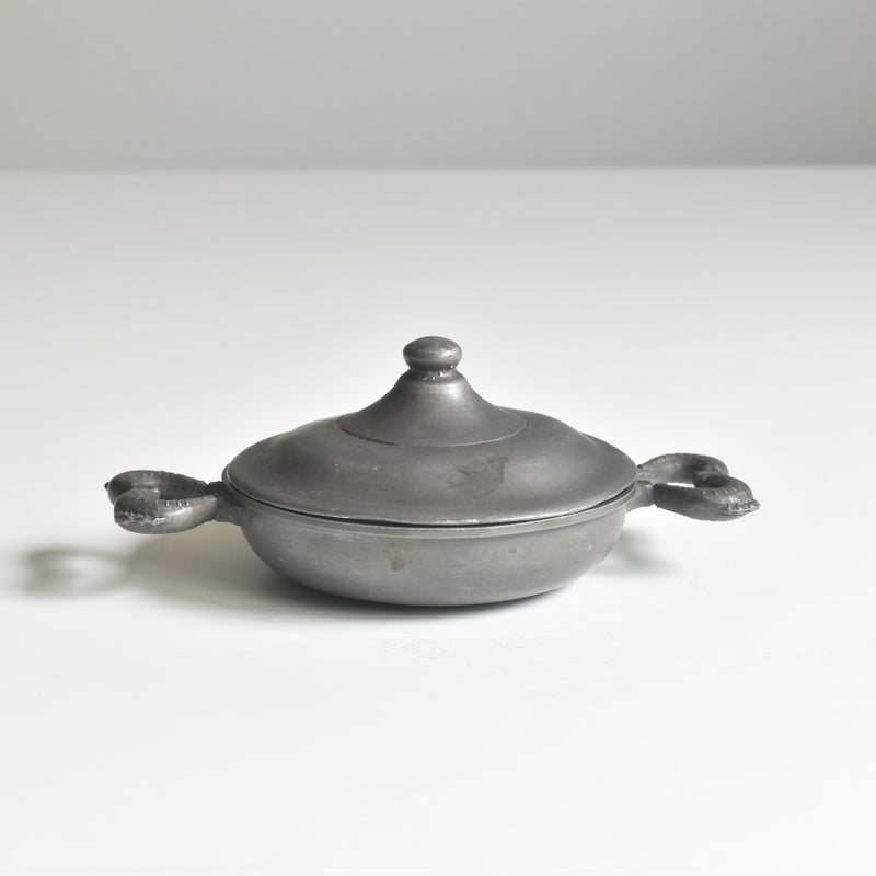 ヴィンテージピューター 取手付きクープ