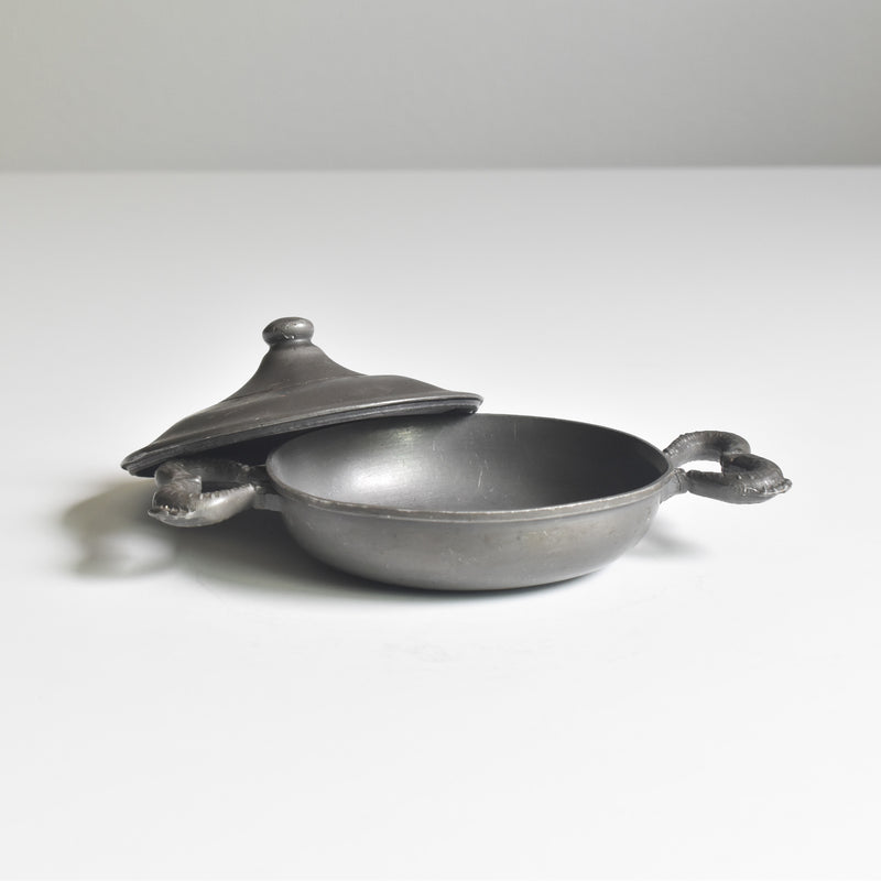 ヴィンテージピューター 取手付きクープ