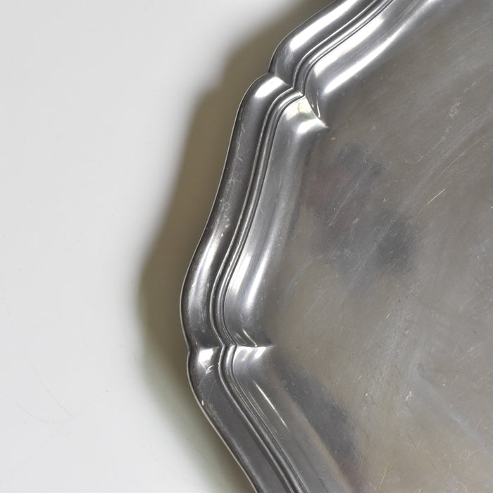 ヴィンテージピューター オーヴァル大皿