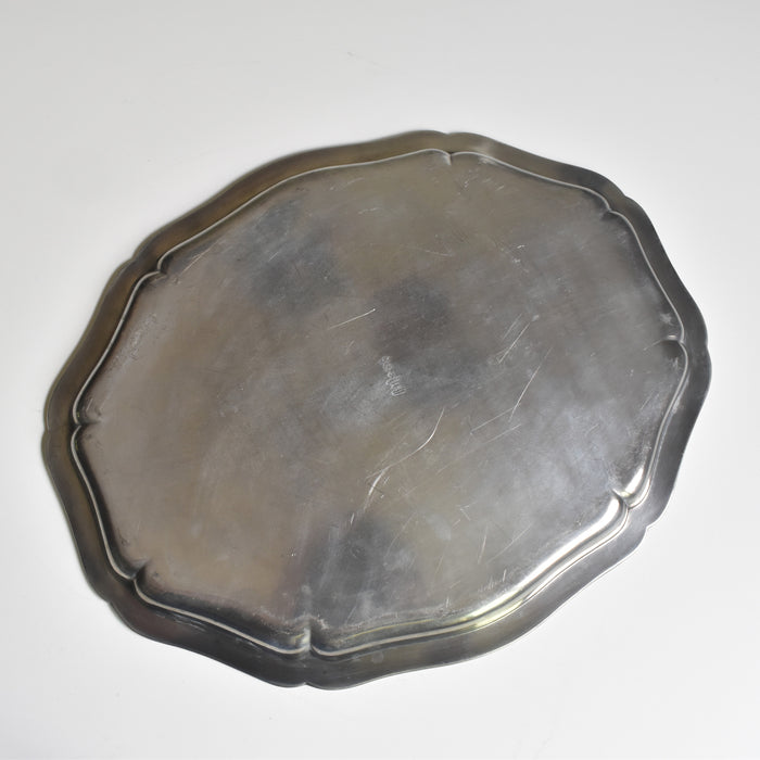 ヴィンテージピューター オーヴァル大皿