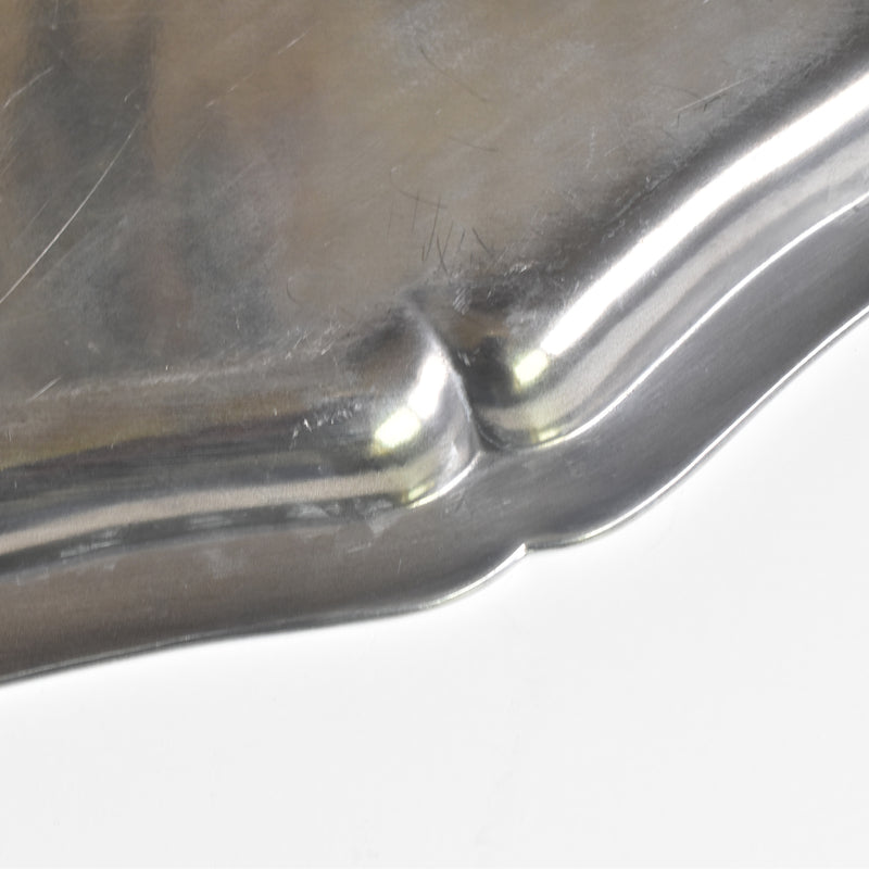 Vintage Pewter Oval Platter