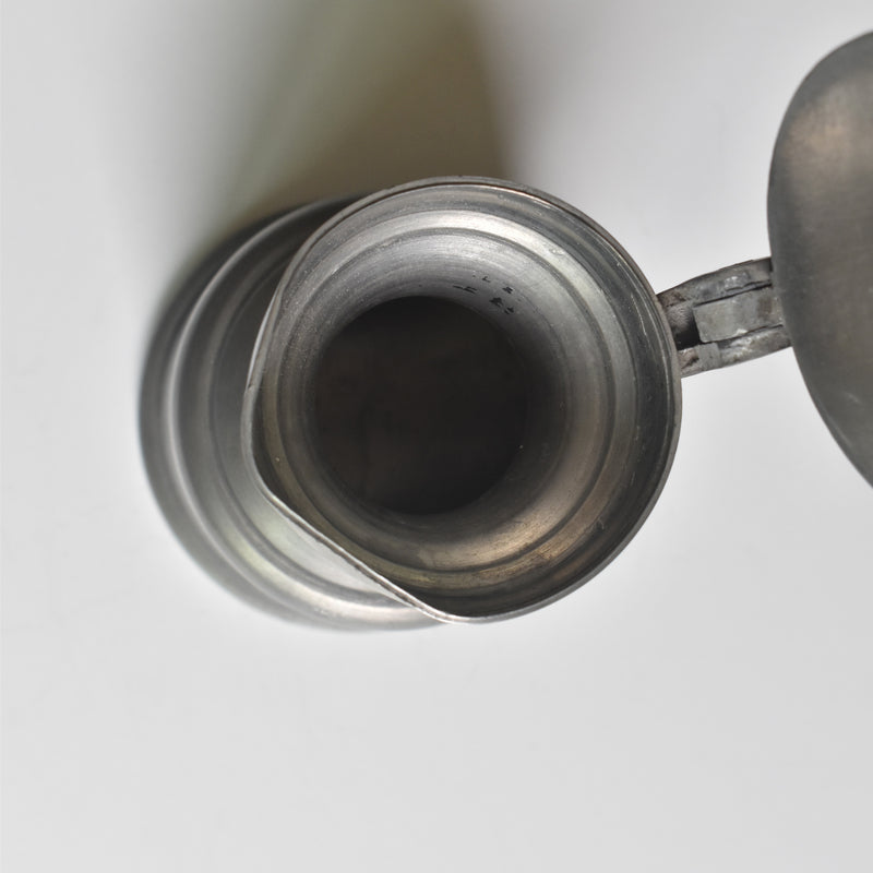 Vintage Pewter Jigger Acorn Etain d'art