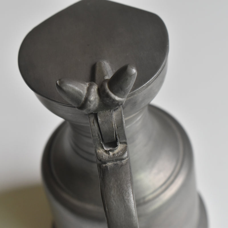 Vintage Pewter Jigger Acorn Etain d'art