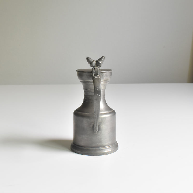 Vintage Pewter Jigger Acorn Etain d'art
