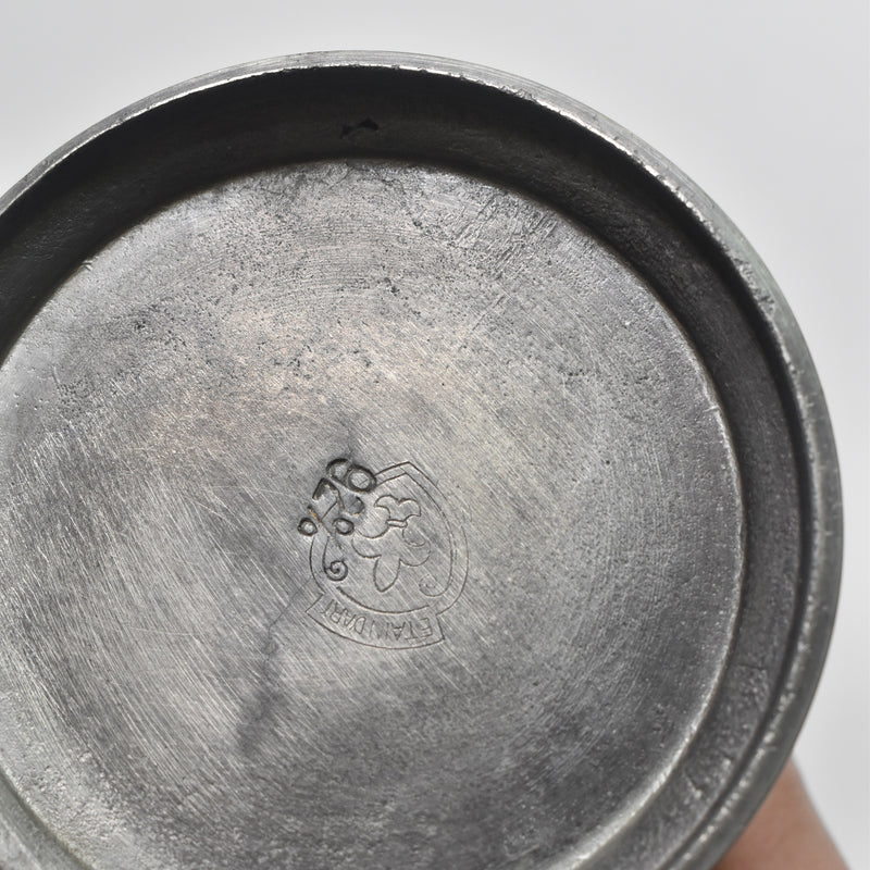 Vintage Pewter Jigger Acorn Etain d'art