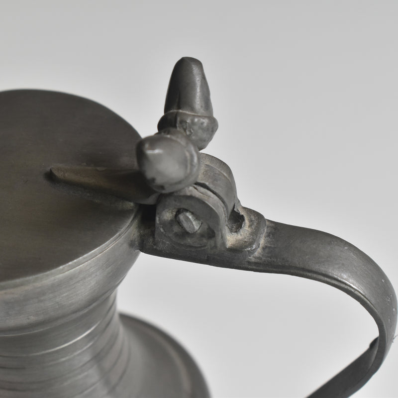 Vintage Pewter Jigger Acorn Etain d'art
