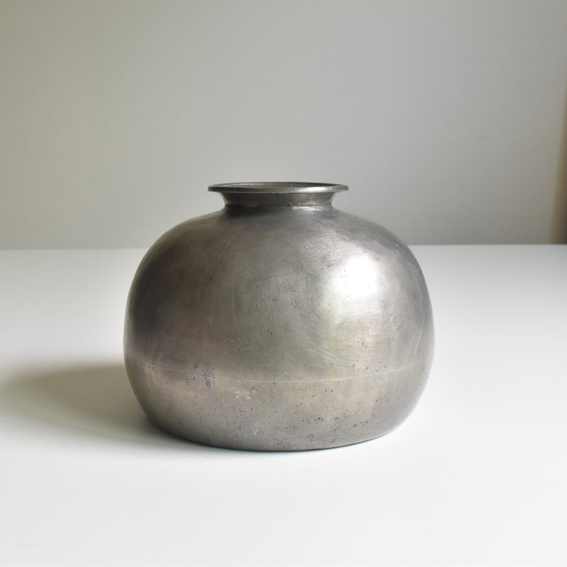 Vintage Pewter Flower Vase