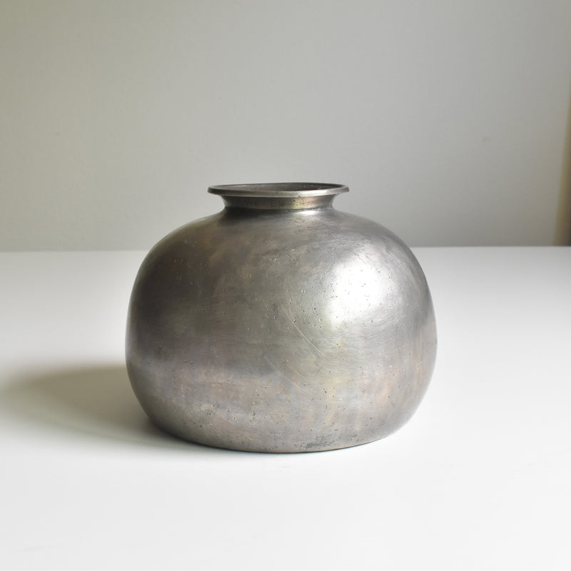 Vintage Pewter Flower Vase