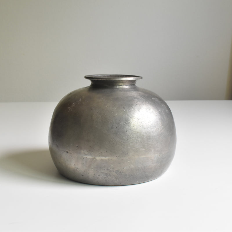 Vintage Pewter Flower Vase