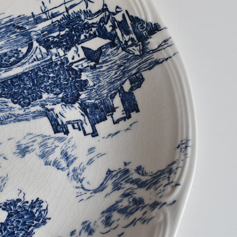 Vintage Plate Gien BP B