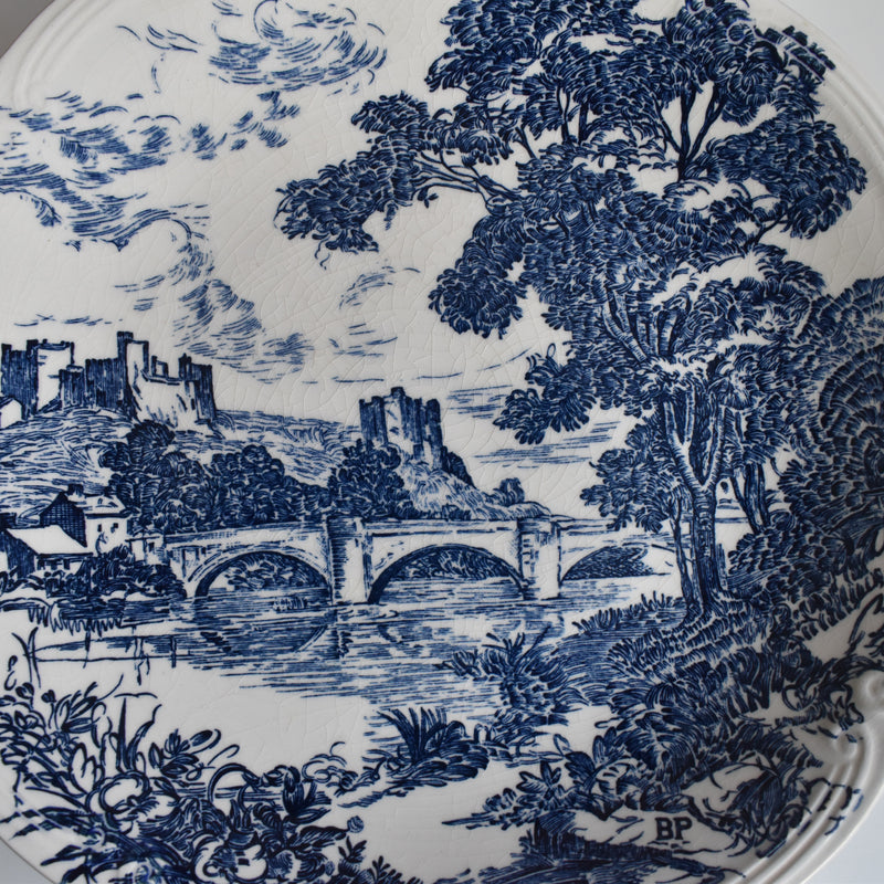 Vintage Plate Gien BP B