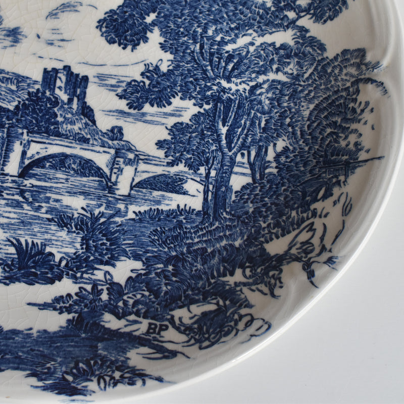 Vintage plate Gien BP C