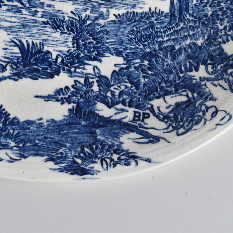 Vintage plate Gien BP C