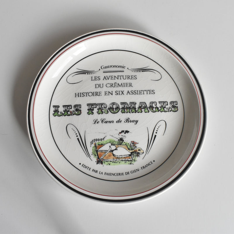 ヴィンテージプレート　ジアン　Les Aventures du Cremier(クレミエの冒険) 6枚セットボックス入り