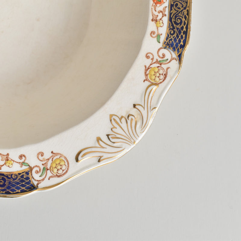 Vintage Fruit Service Bowl Alfred Meakin Golden Glory