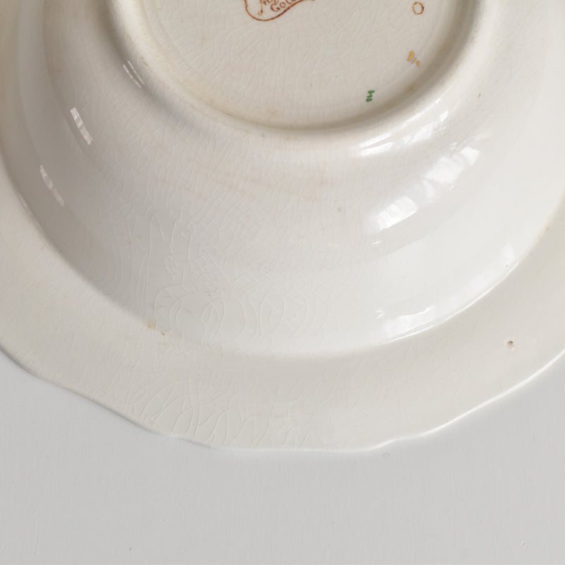 Vintage Fruit Service Bowl Alfred Meakin Golden Glory