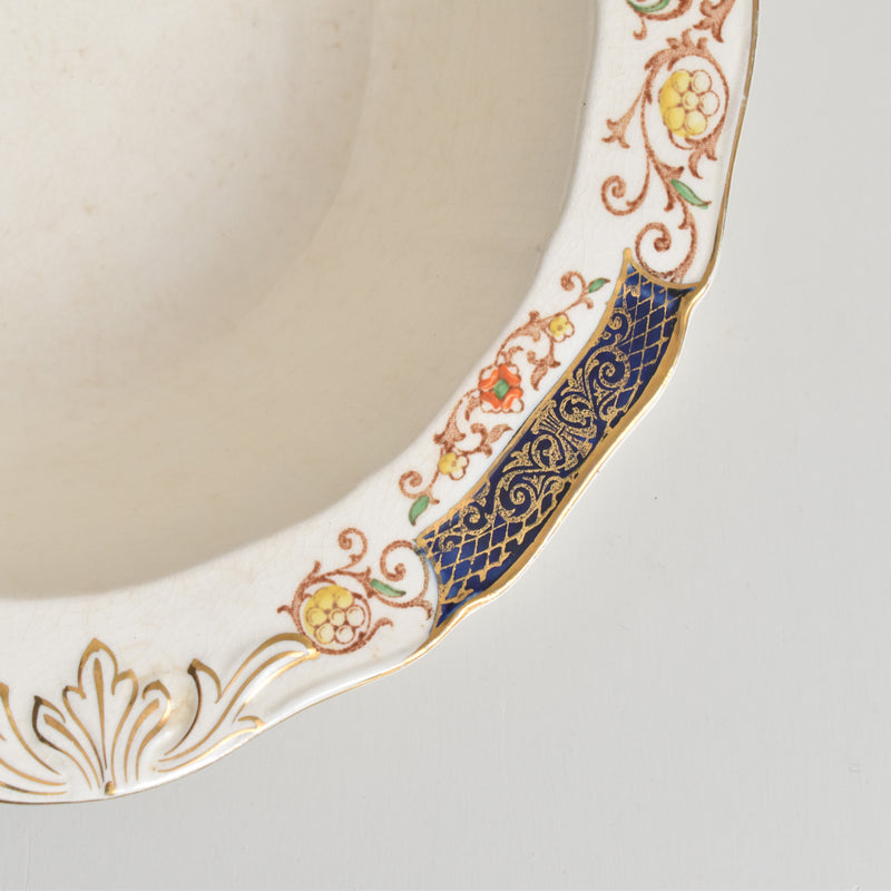 Vintage Fruit Service Bowl Alfred Meakin Golden Glory