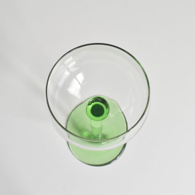 Vintage Alsace Wine Glass A