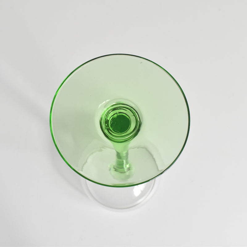Vintage Alsace Wine Glass A