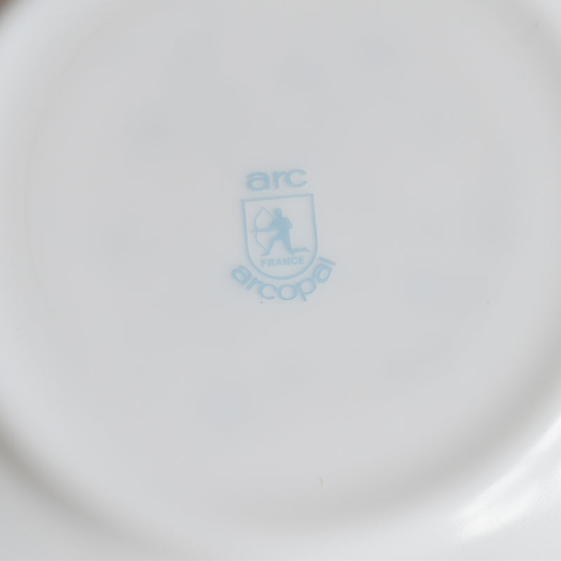 Vintage Dessert Plate, Arcopal Myosotis (Forget-me-not) B
