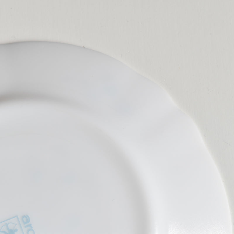 Vintage Dessert Plate, Arcopal Myosotis (Forget-me-not) B