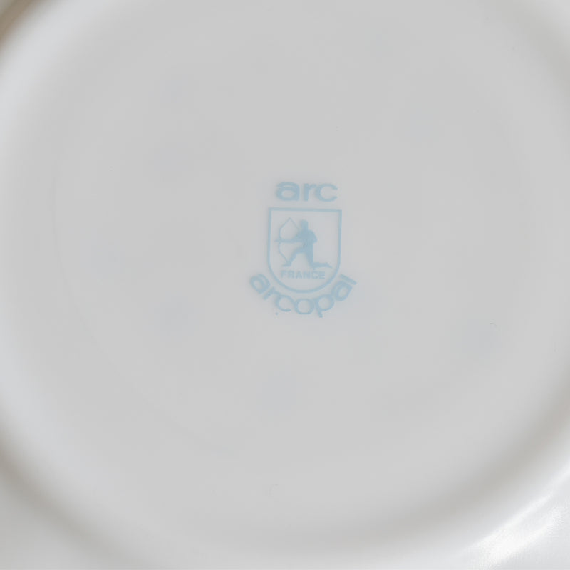 Vintage Dessert Plate Arcopal Myosotis (Forget-me-not) C