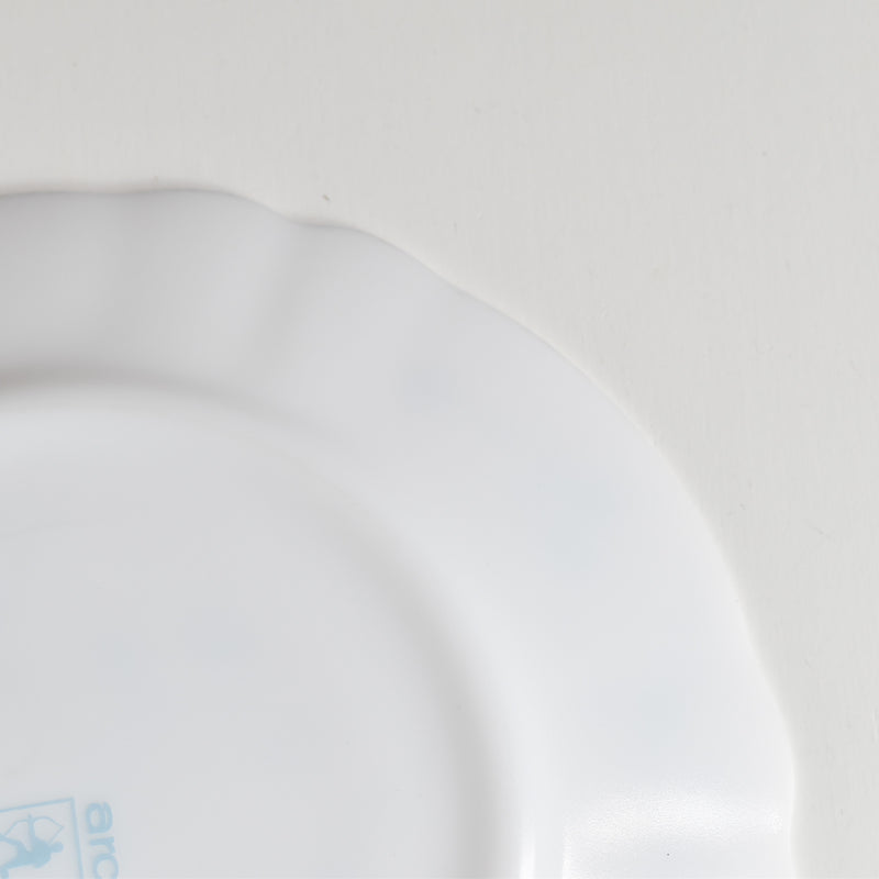 Vintage Dessert Plate Arcopal Myosotis (Forget-me-not) C