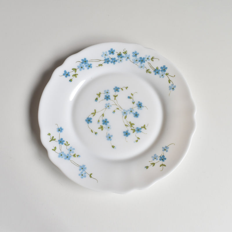 ヴィンテージデザートプレート アルコパル Myosotis (勿忘草） D