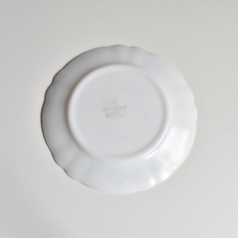 Vintage Dessert Plate Arcopal Myosotis D