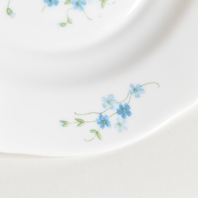 Vintage Deep Plate Arcopal Myosotis (Forget-Me-Not) A